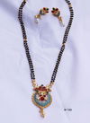 New Designer Fancy Wear Long Mangalsutra Collection M 725